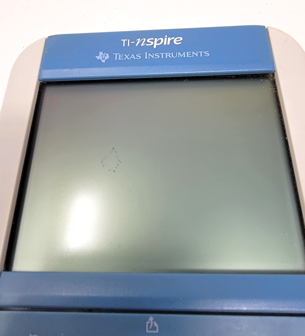 Texas Instrument Ti-Nspire Graphing Calculator Light Blue Gray NO COVER (READ)