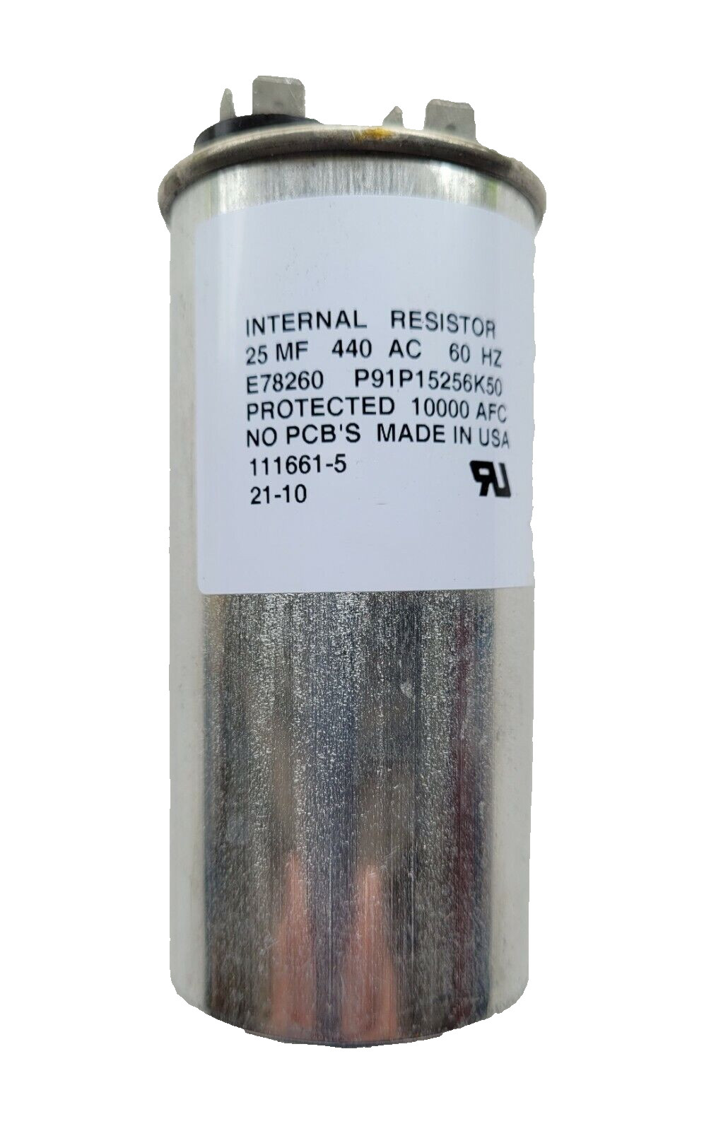 Red Jacket 111-661-5 capacitor 25.0 muf, Ronken, aftermarket 1116615