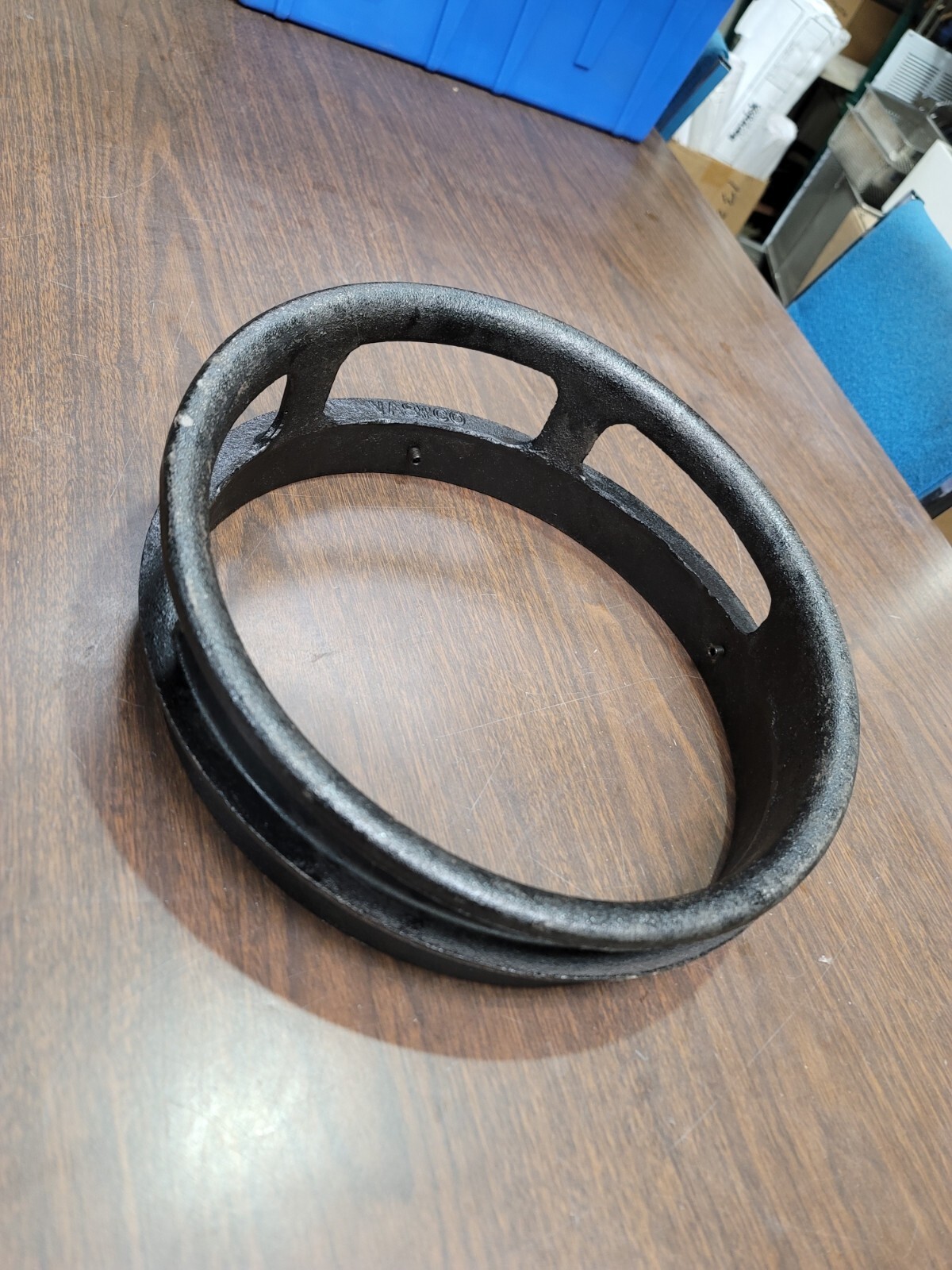 13″ Hole Cast Iron Ring Rim Replace Old Wok Ring for Chinese Wok Range