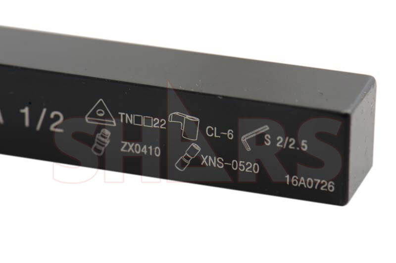 Shars 1/2″ X 4″ RH MTJN Indexable Tri-Lock Turning Tool HOLDER TNMG22_ NEW !]