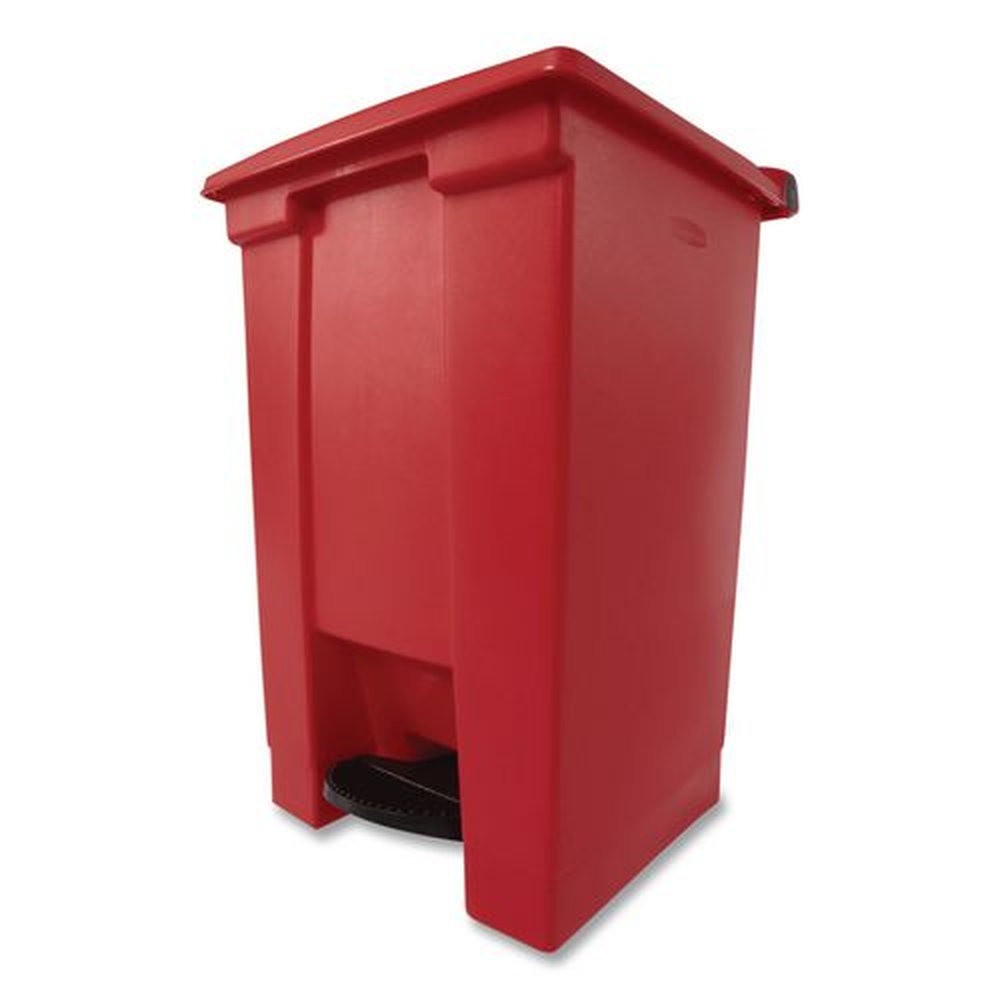 Rubbermaid Commercial 6144RED 12 gal Indoor Utility Step-On Waste Container New