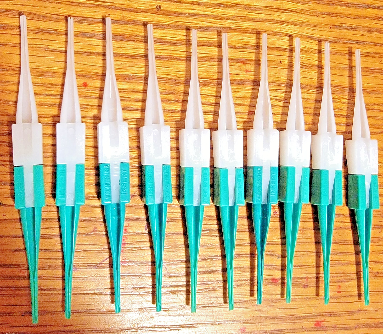 (10) New Aiconics Amphenol M81969/14-01 Insertion Extraction Tool Green White