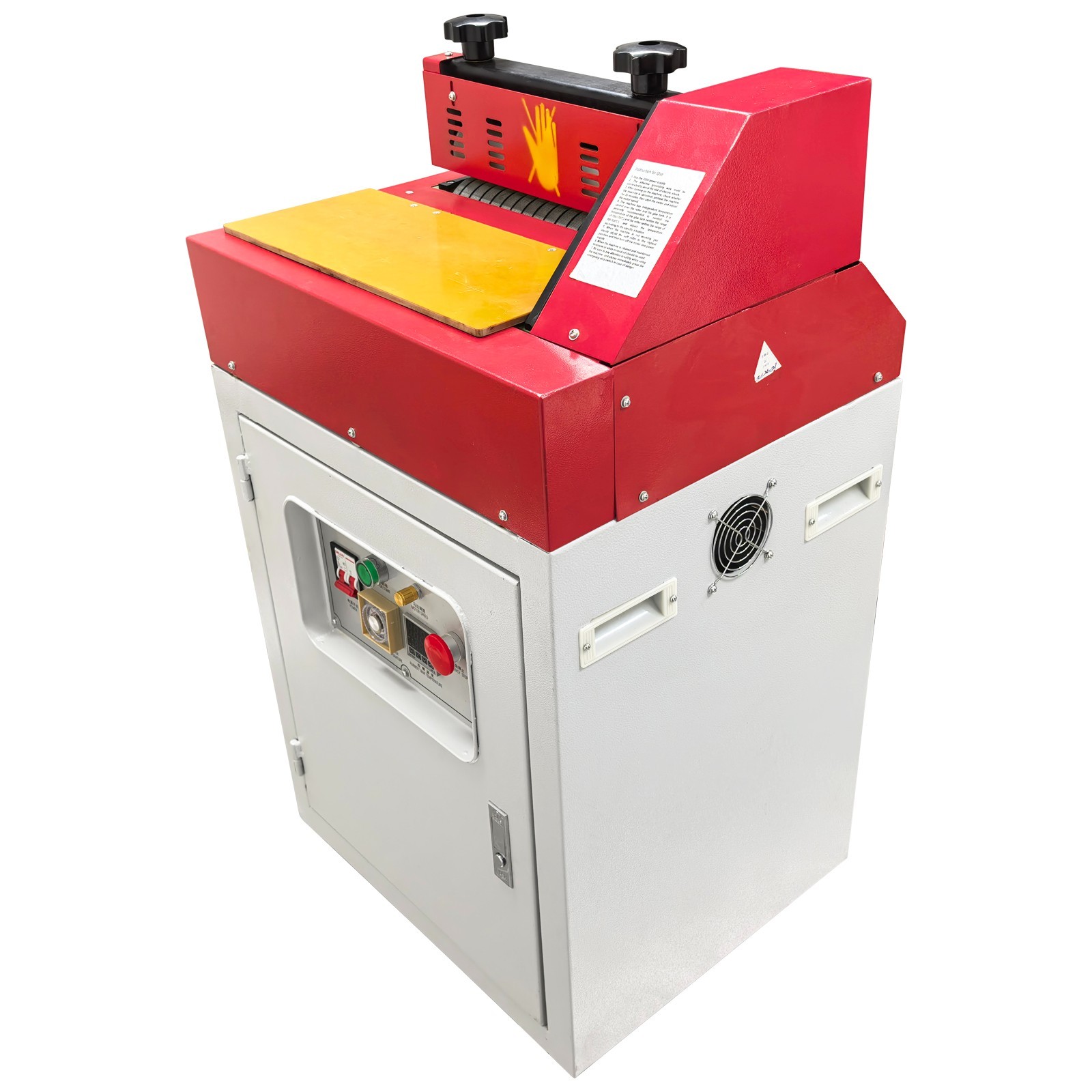 11.8In Stand Type Hot Cementing Machine Hot Melt Glue Coating Shoes Leather 220V