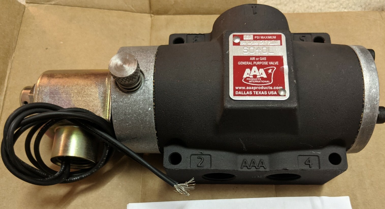 AAA 1/2″ SOLENOID VALVE SO4OL