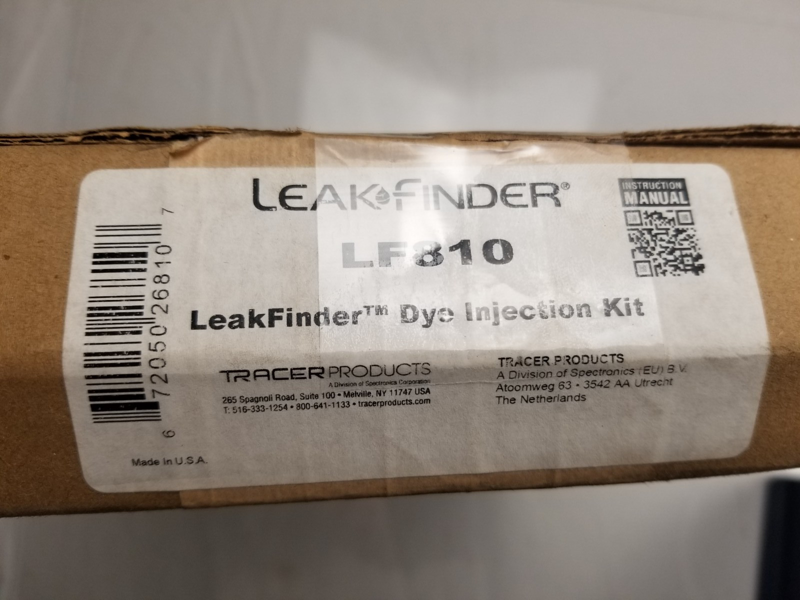 Tracer Products LF810 LeakFinder Dye Injection Kit – HVAC Systems