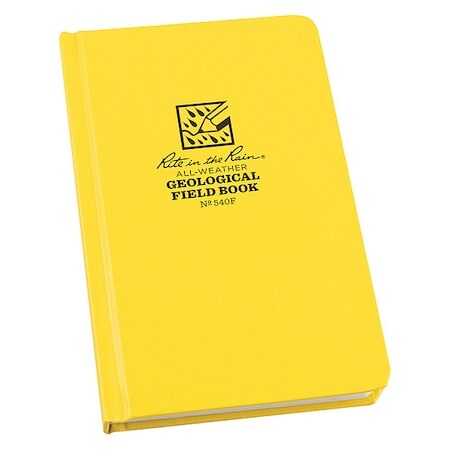 Rite In The Rain 540F Field Book, Geological, 4-3/4 X 7-1/2In.
