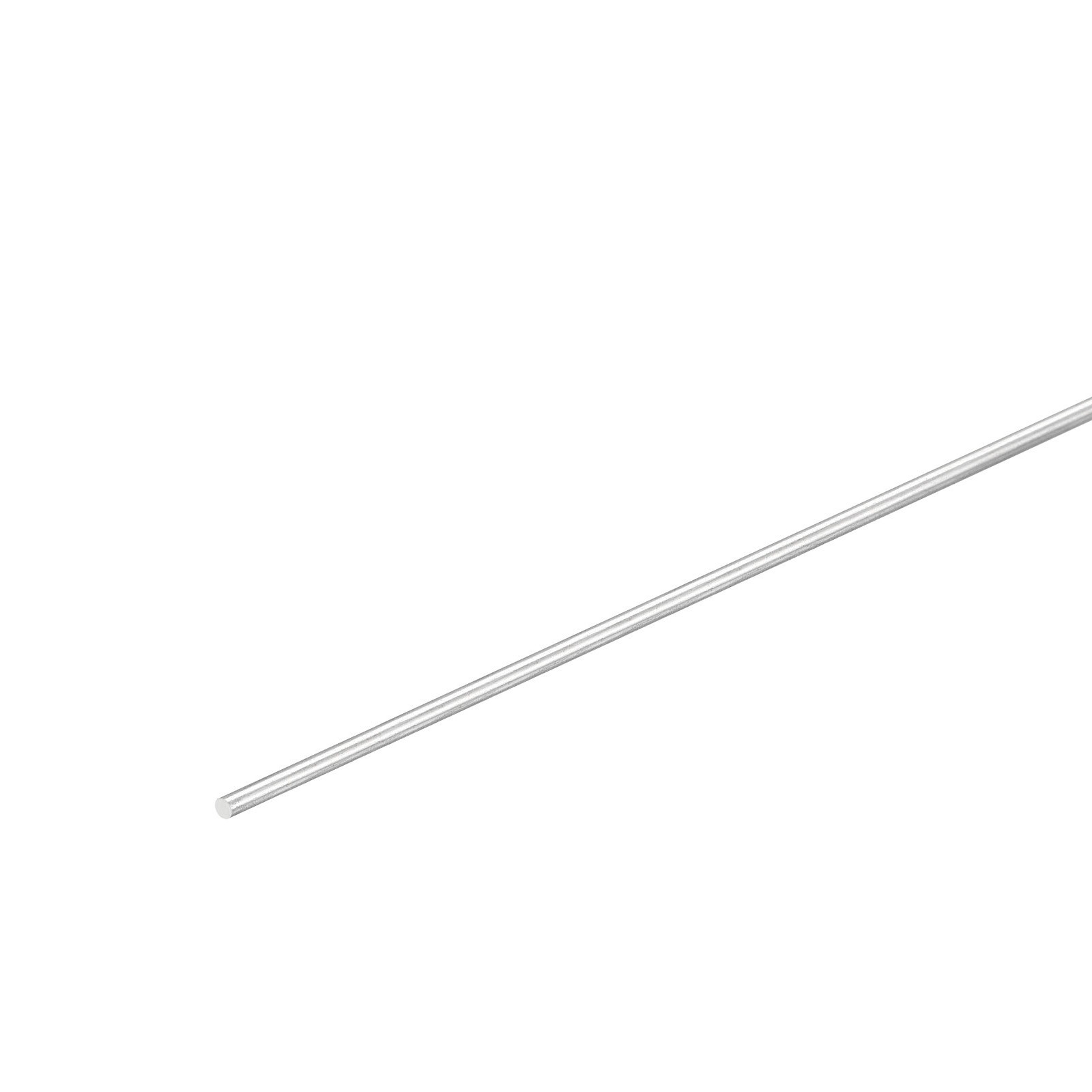 Pack of 5 304 Stainless Steel Round Rods 2mm x 450mm Solid Shaft Rods for DIY