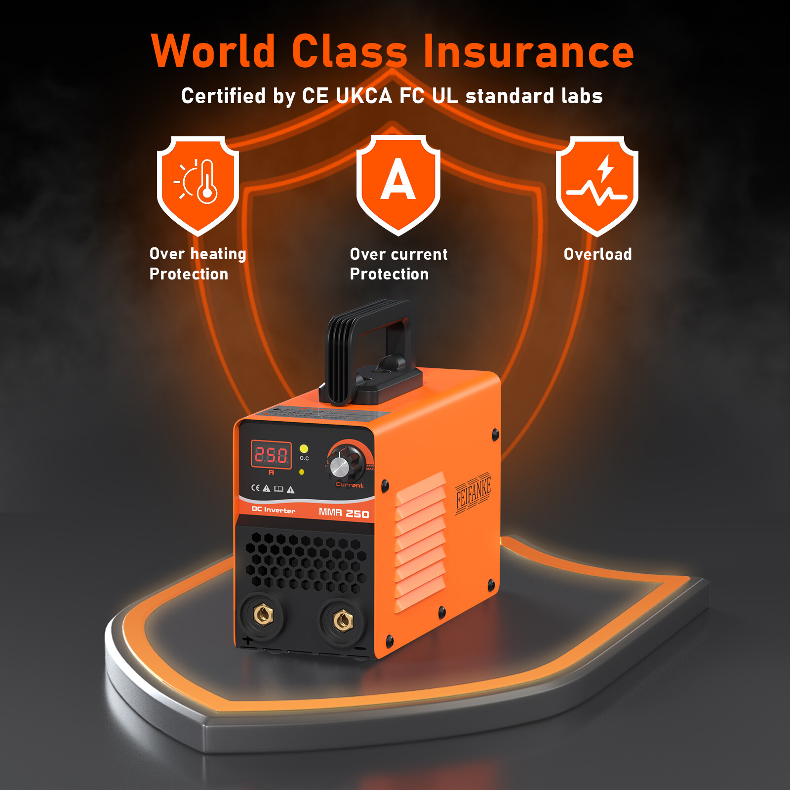 FEIFANKE MMA250 Stick Welder TIG/ARC Welding Machine 110V IGBT DC Inverter 250A