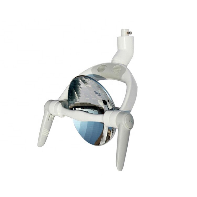 10W Ceiling Mounted Oral Light Dental Operating Lamp 6 LED Lens Light With Arm