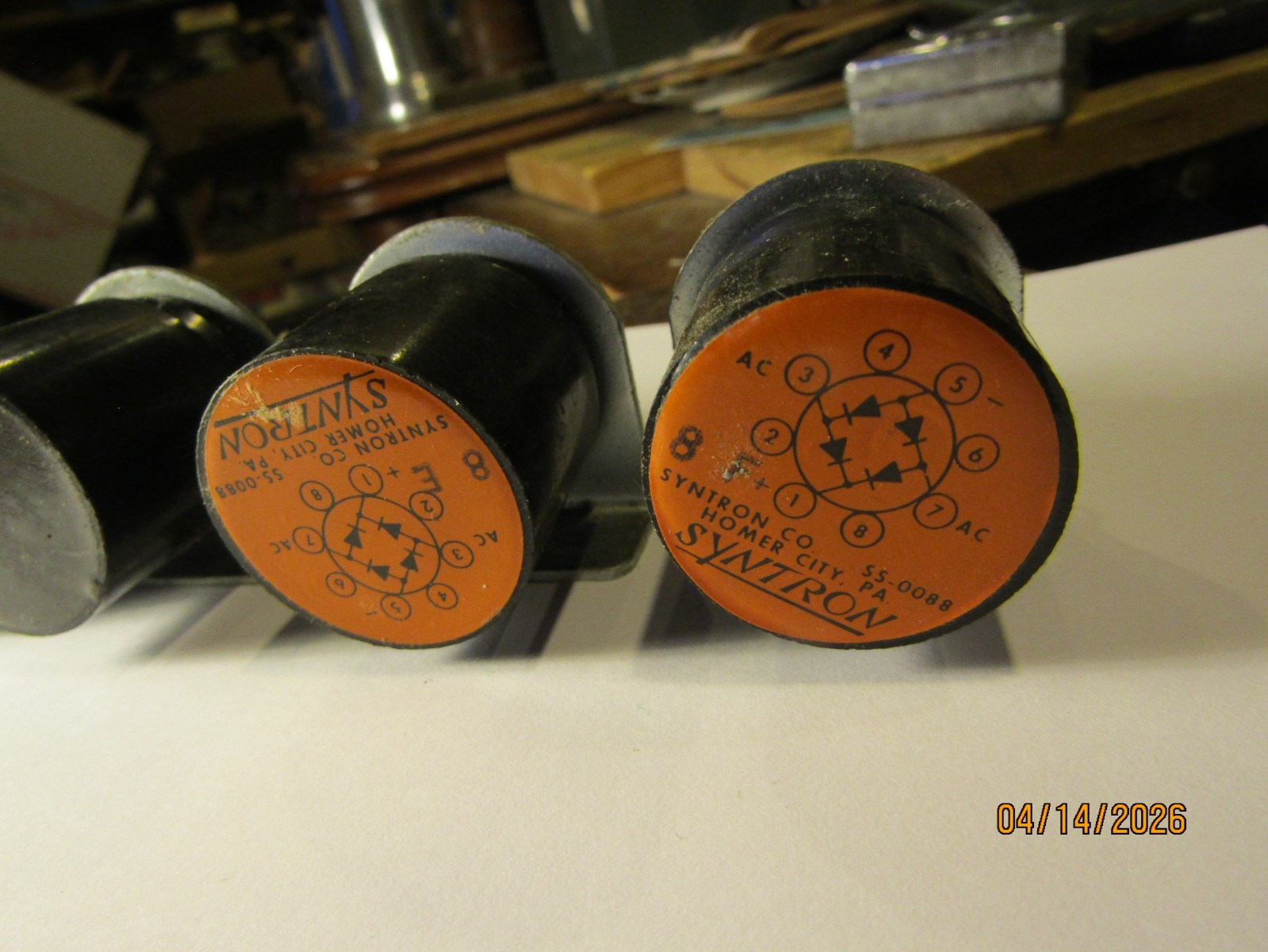 SYNTRON SS-0088 RECTIFIER 8 PIN XD-SS-0088 Set of 4