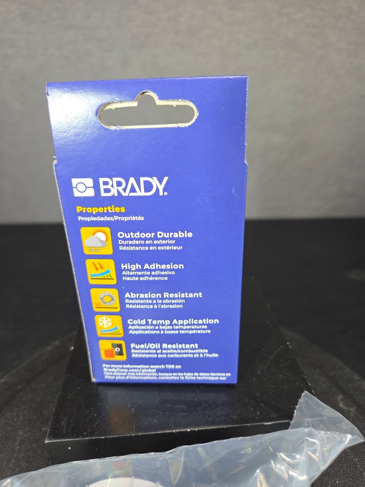 (QTY 1) Brady Print Cartridge M21-750-595-WT Indoor/Outdoor ID NEW! FAST SHIP!💨