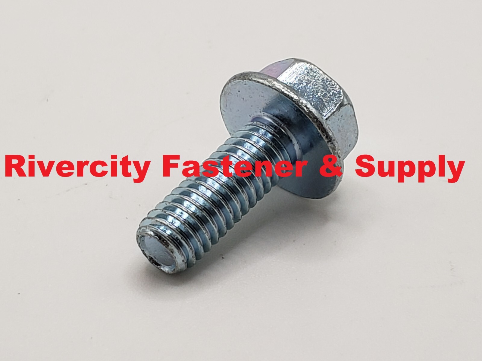 M6-1.0×16 Flange Bolts 6mm x 1.0 x 16mm Grade 10.9 Steel Screws M6x1.0 x 16