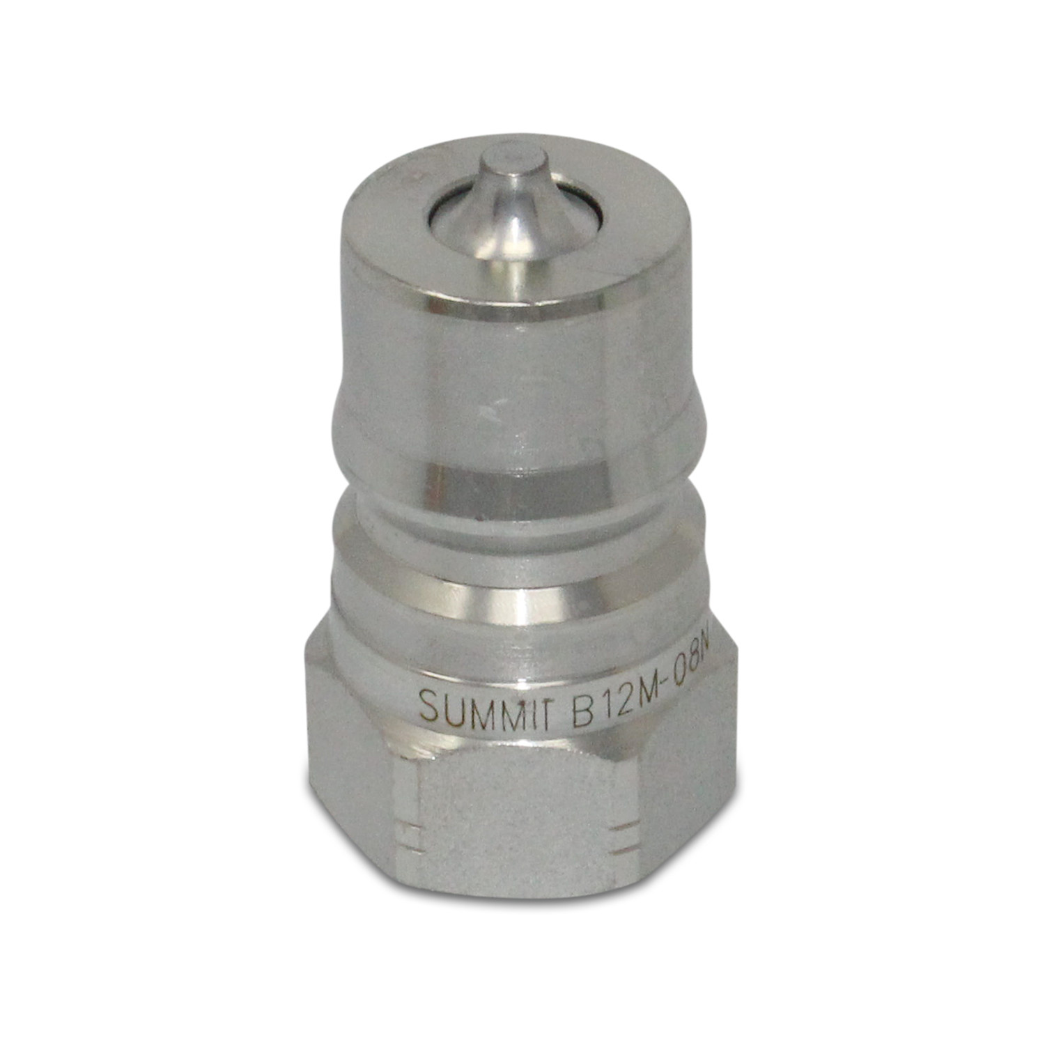 1/2″ NPT Thread Hydraulic Coupler Set ISO 7241-B Poppet Coupling Skid Steer