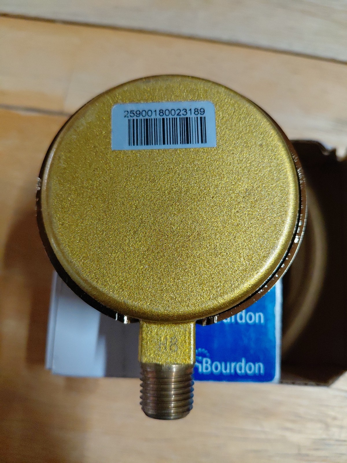 BOURDON MAG3-D52.H27 Pressure Gauge,0 to 600 psi Range 2.5″ Case 1/4″ NPT LM