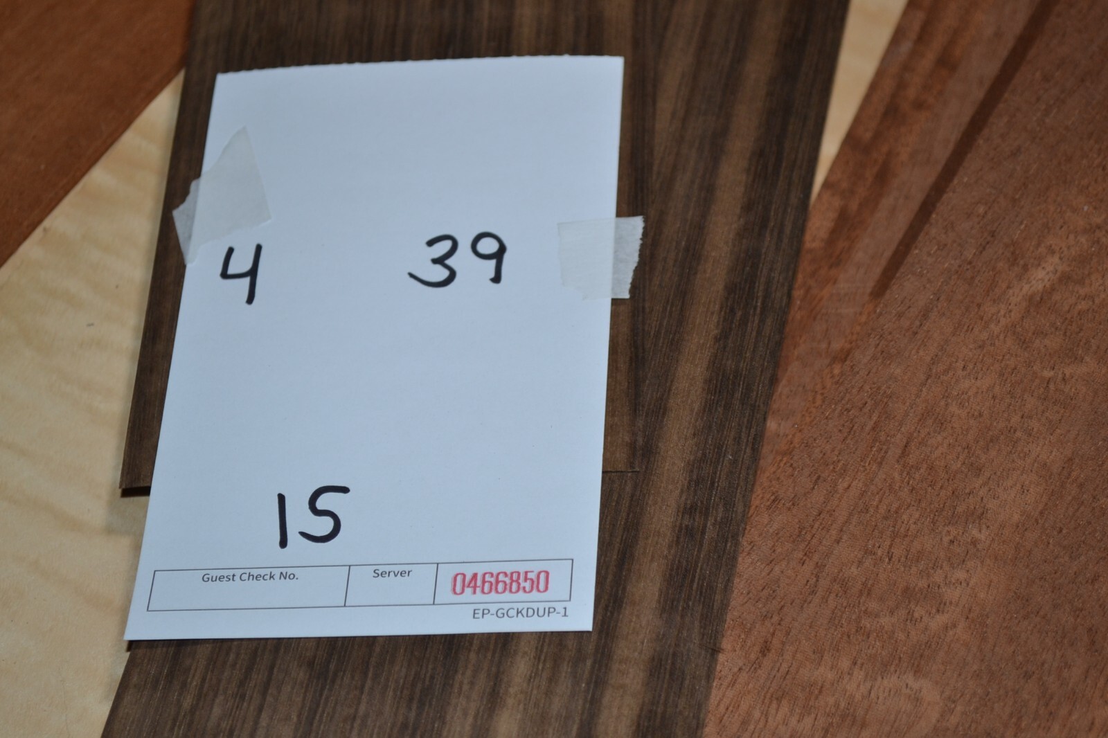 Larch Raw Wood Veneer Sheet 4 x 39 inches 1/42nd 4668-50