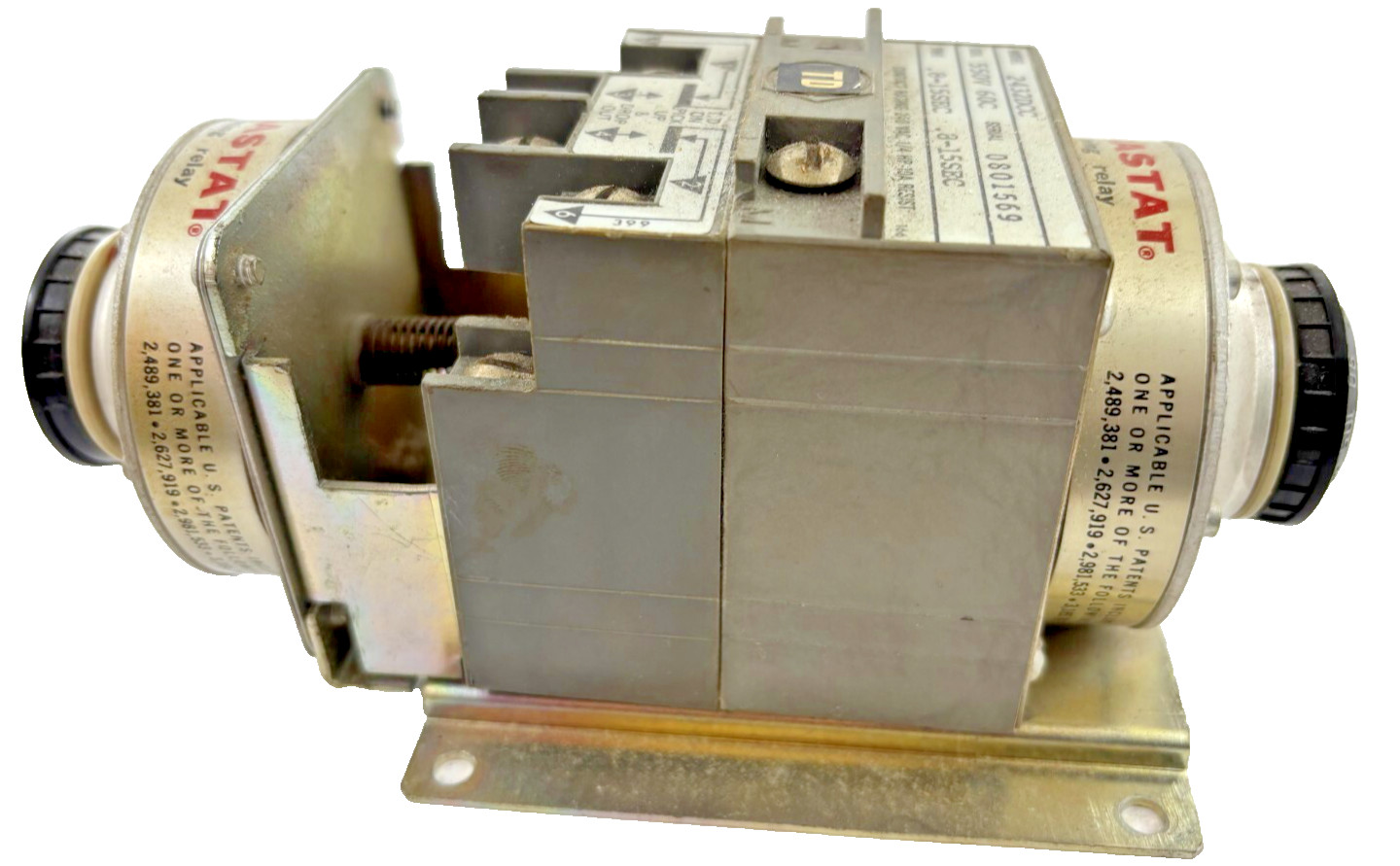 2432DCC: AGASTAT, TIMING RELAY .8 – 15 SECONDS