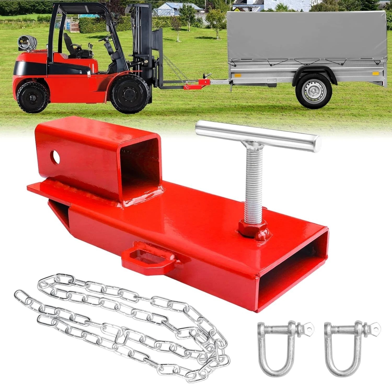 Forklift Hitch Attachment for Industrial & Construction