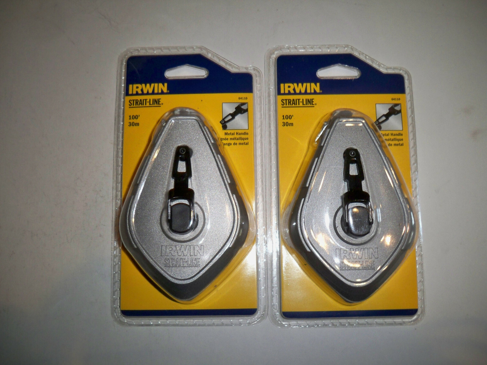 100 Foot Irwin Chalk Line Reel 100 ‘ 2 Pieces