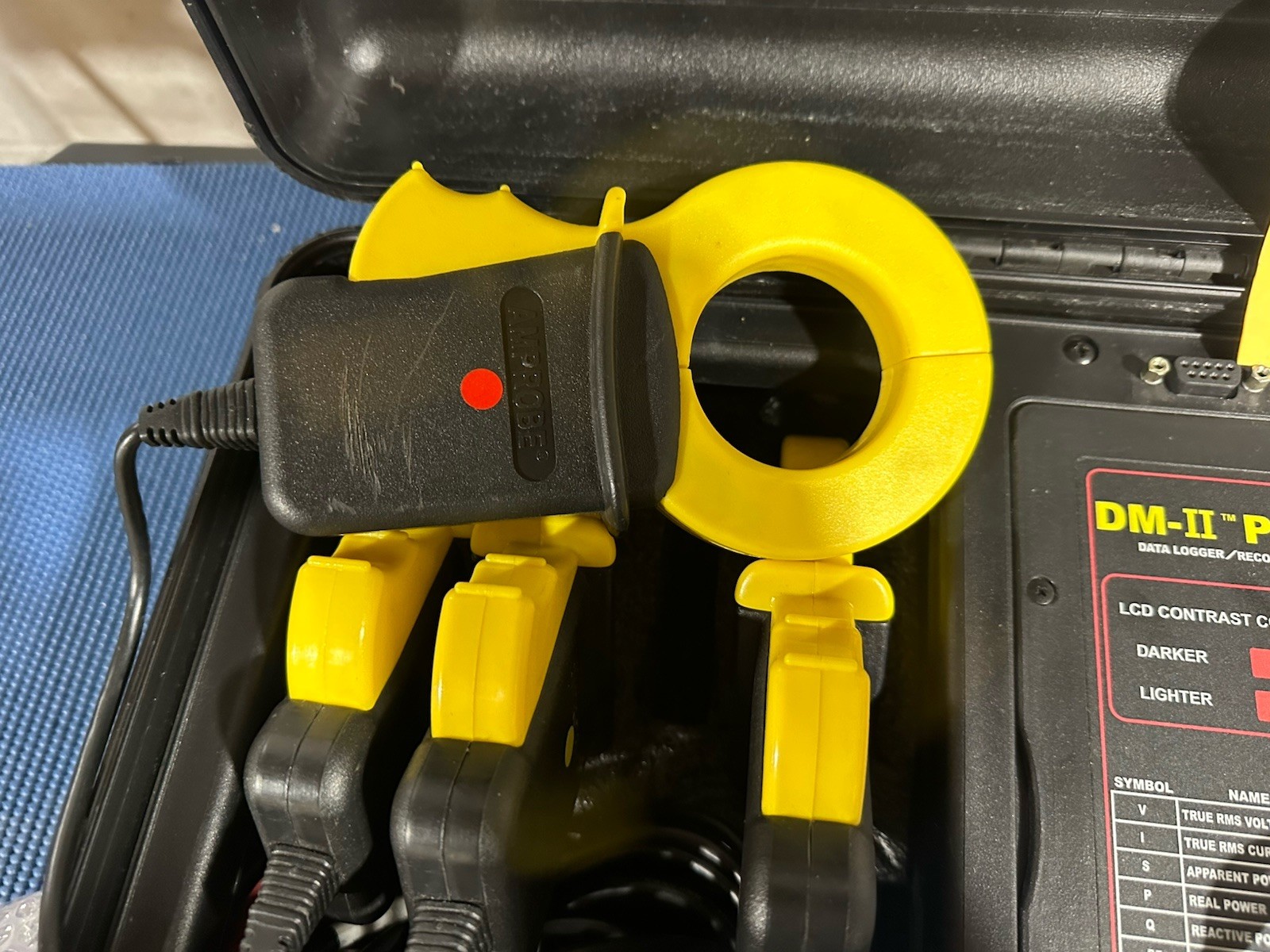 Amprobe DM-II Data Logger Recorder Part 995750. Used with Accessories and Case