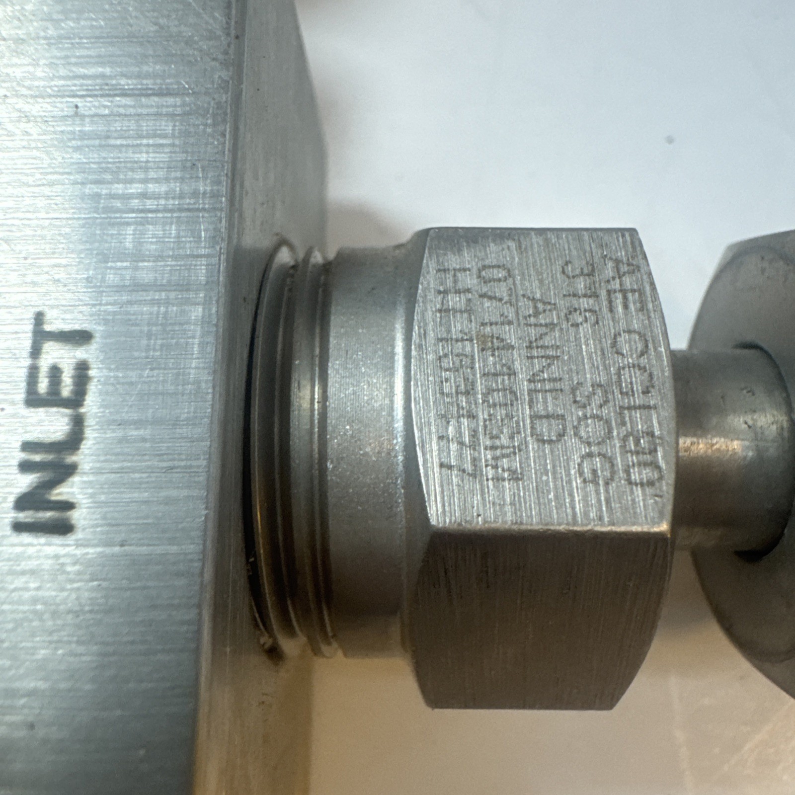Autoclave Engineers 30VM9072-WO High Pressure Needle Valve MWP 30,000 PSI @ RT