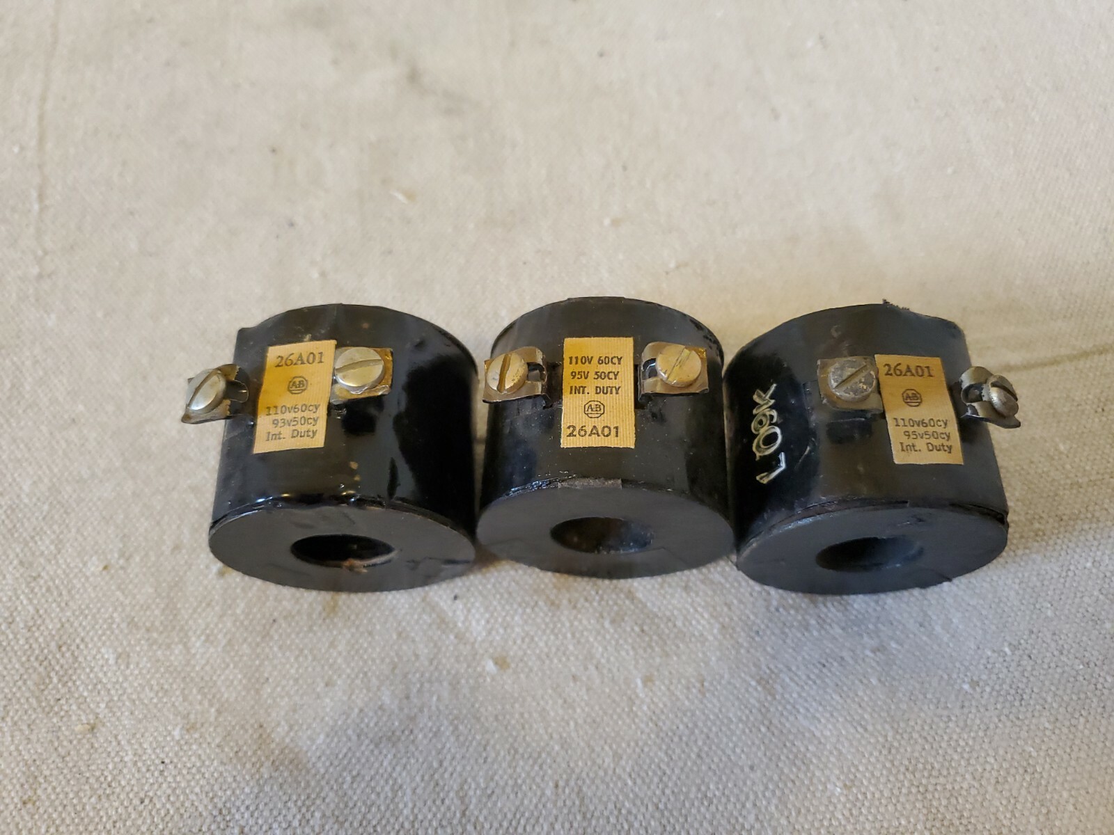 Allen Bradley 26A01 Coil 110V 60CY/95V 50CY Pack Of 3