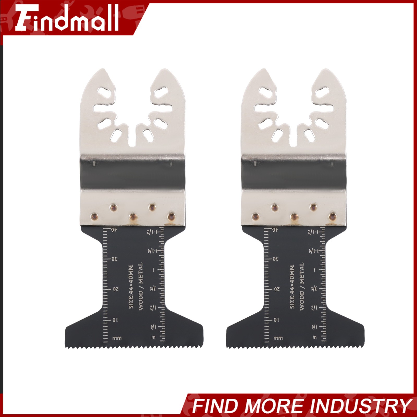 Findmall 116Piece Oscillating Tool Blades Set with Cutting & Sanding Pads