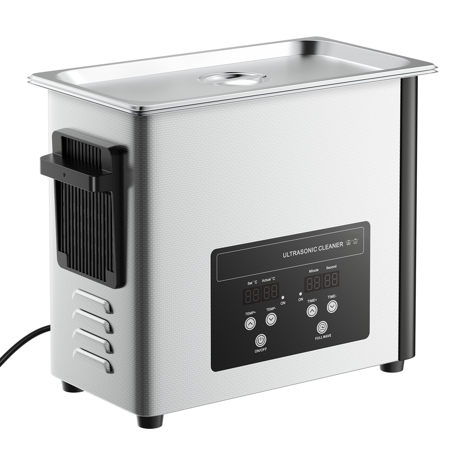 Uimoso 6L Ultrasonic Cleaner with Digital Timer & Heater Jewelry Cleaner 120W