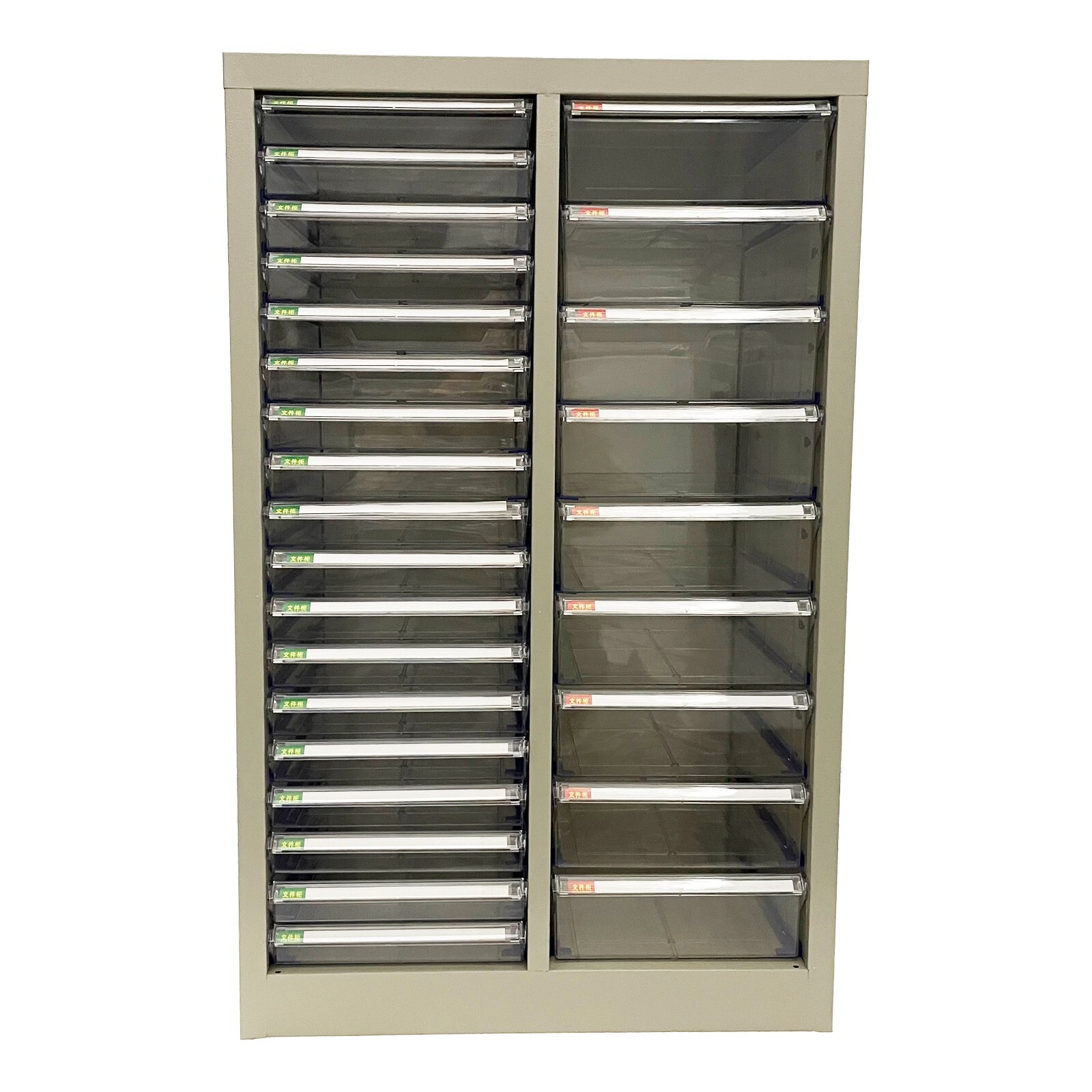 27 Drawers File Cabinet Office Storage Organizer Cabinet Medium+Large Drawer