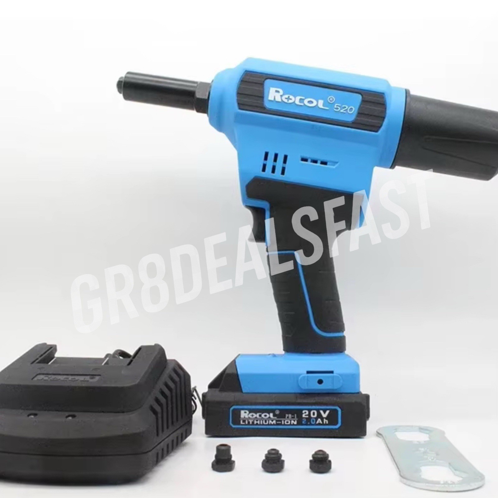 Cordless 1/4” Blind Rivet Gun Battery Riveter Electric NOT Milwaukee 2660-20 💥