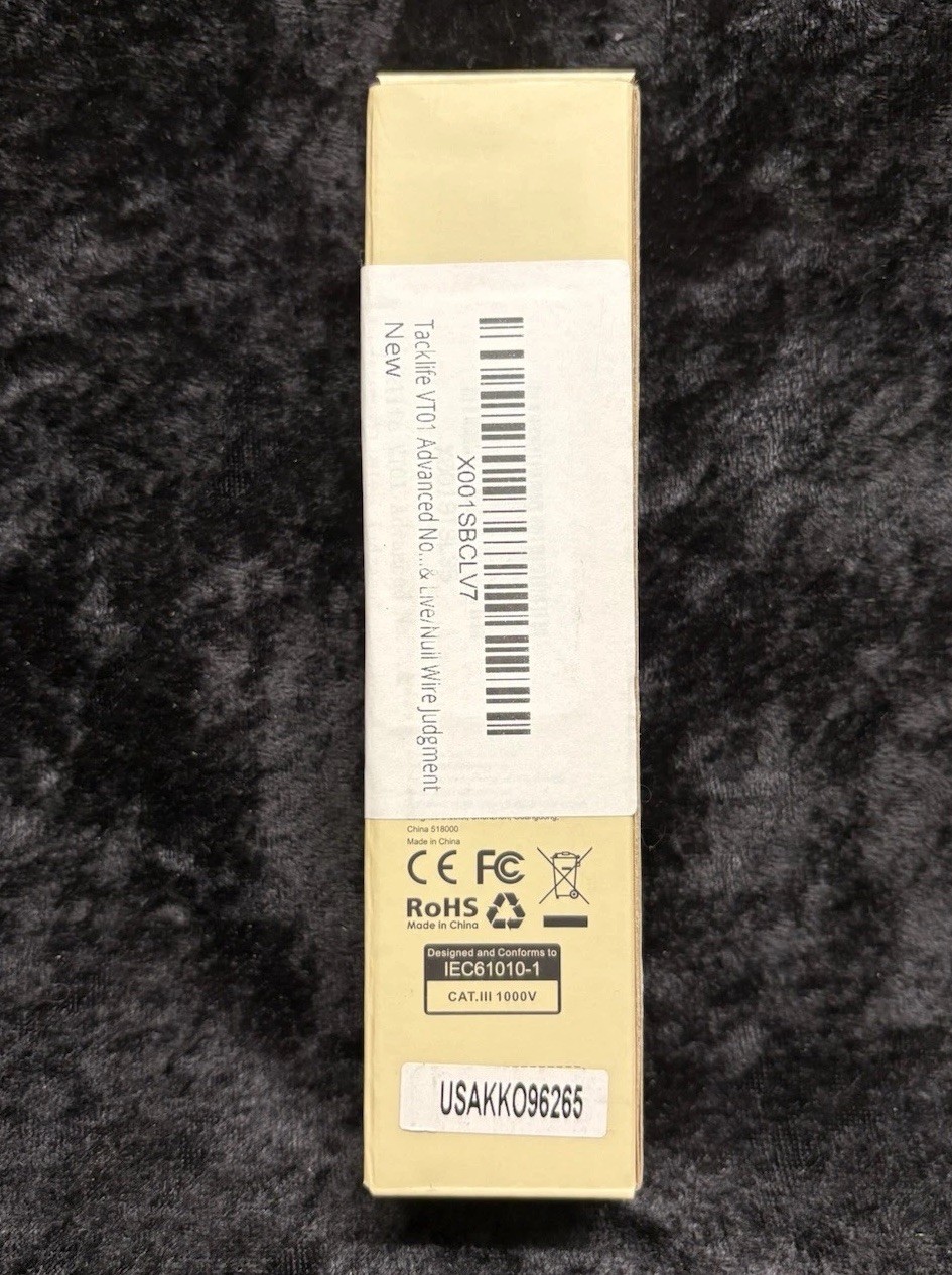 TACKLife Advanced AC Voltage Detector VT01 Test, Measure,Inspect