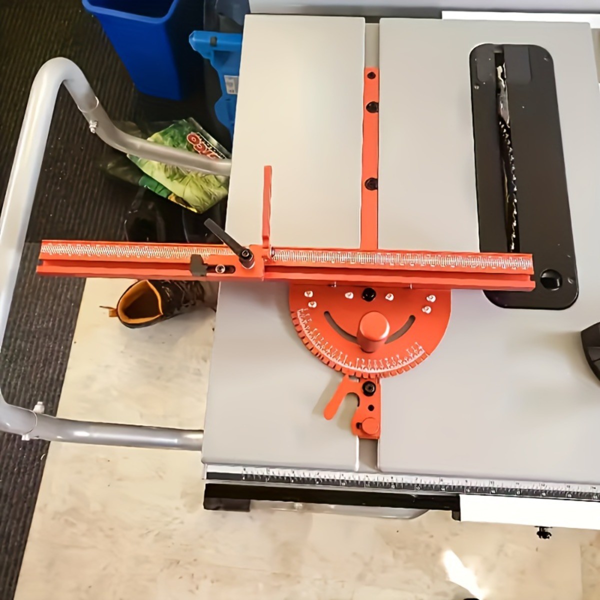 Heavy-Duty Miter Gauges 400mm Miter Gauges With A Track Stop System Guide Rails