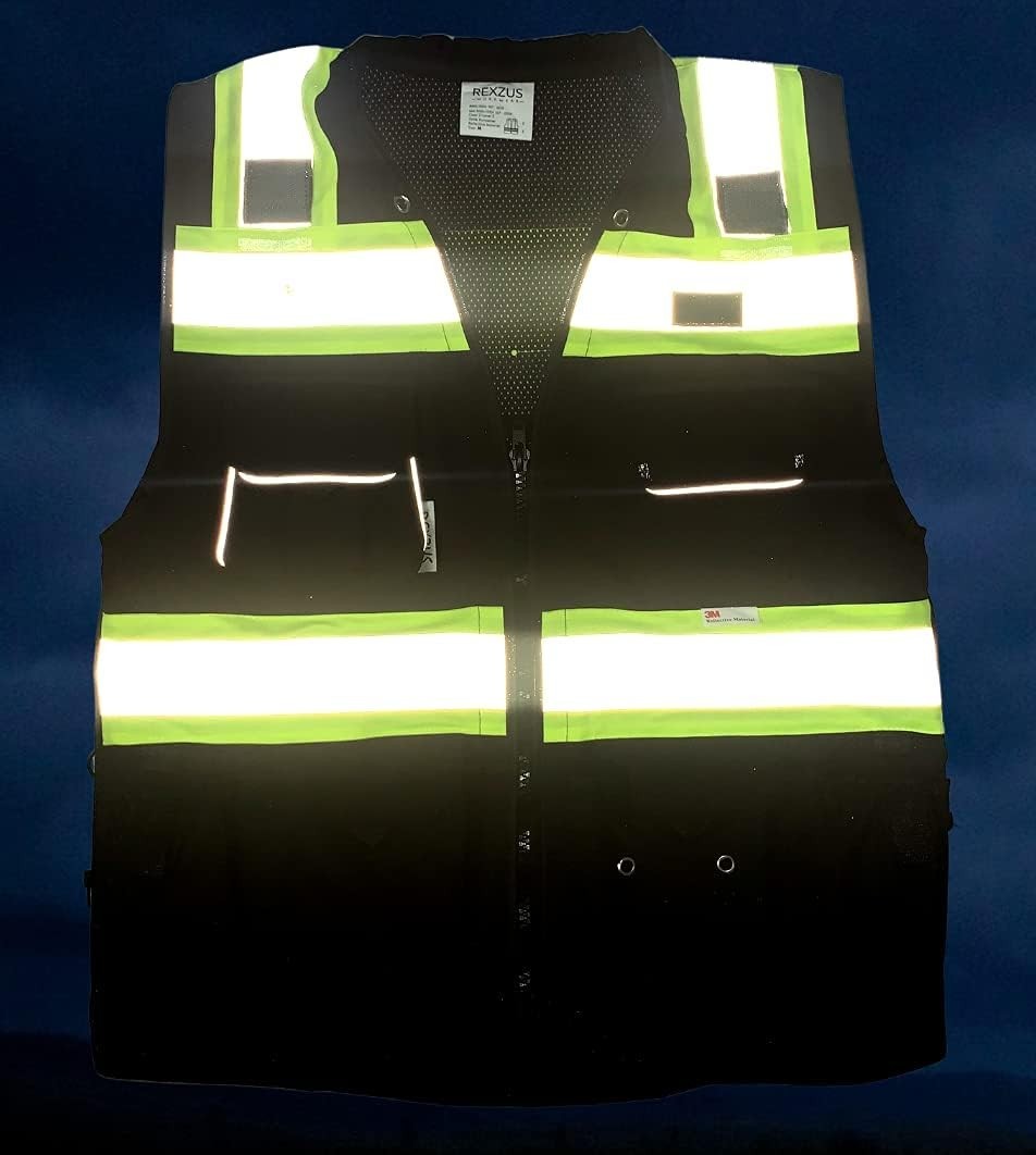 Surveyors Vest L – Black Series with Utility Pockets