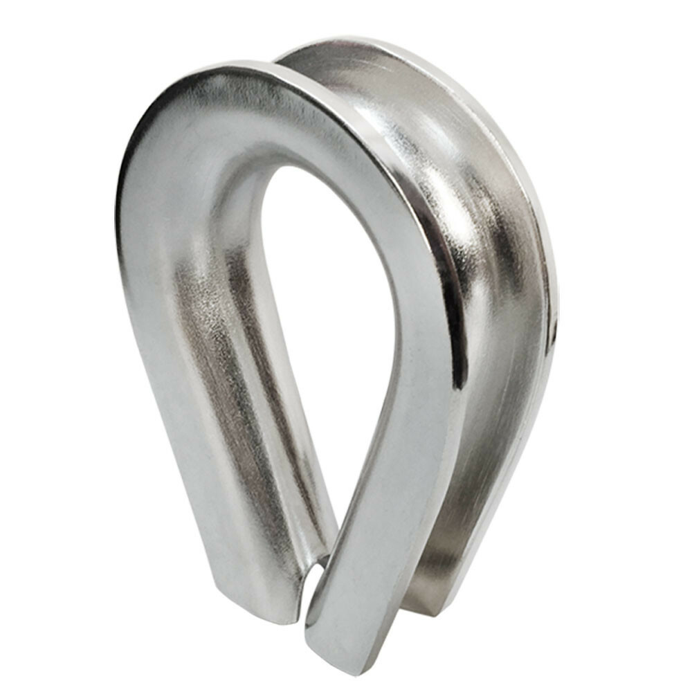 SS316 HEAVY DUTY Wire Rope Thimble 1/8″, 3/16″, 5/16″, 3/8″, 1/2″, 3/4″, 7/8″