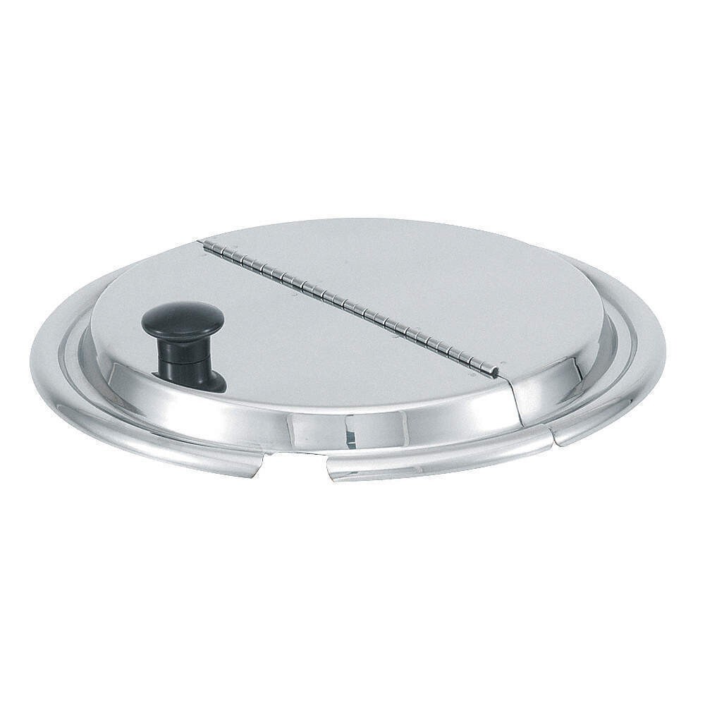 Vollrath 47486 7 1/2″ Kool Touch® Stainless Steel Hinged Cover