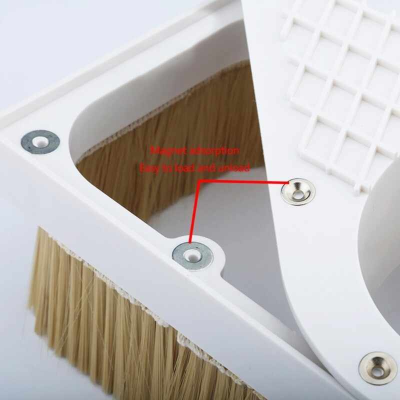 70mm 80mm 90mm 100mm Sliding Door Spindle Dust Shoe Cover Brush Cleaner