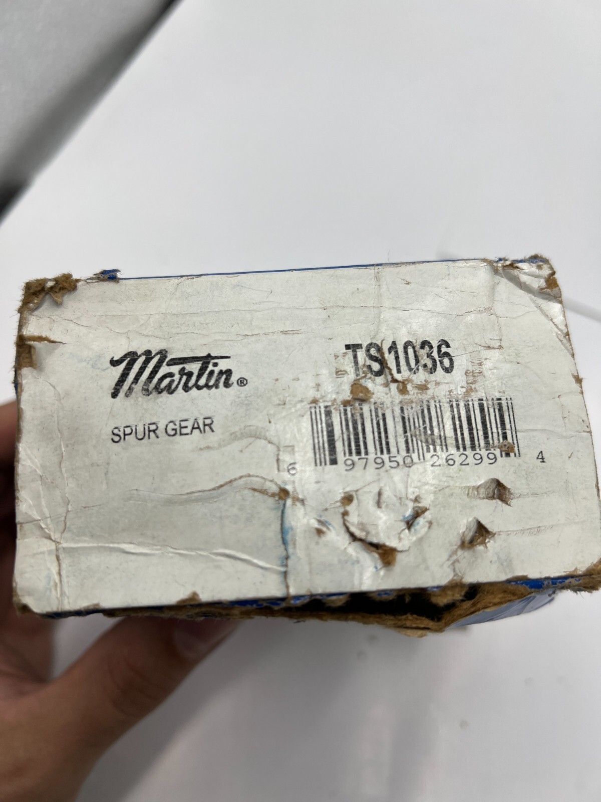 Martin Steel Spur Gear TS1036 B Style 20° Pressure Angle 36 Teeth 3.6 in Pitch