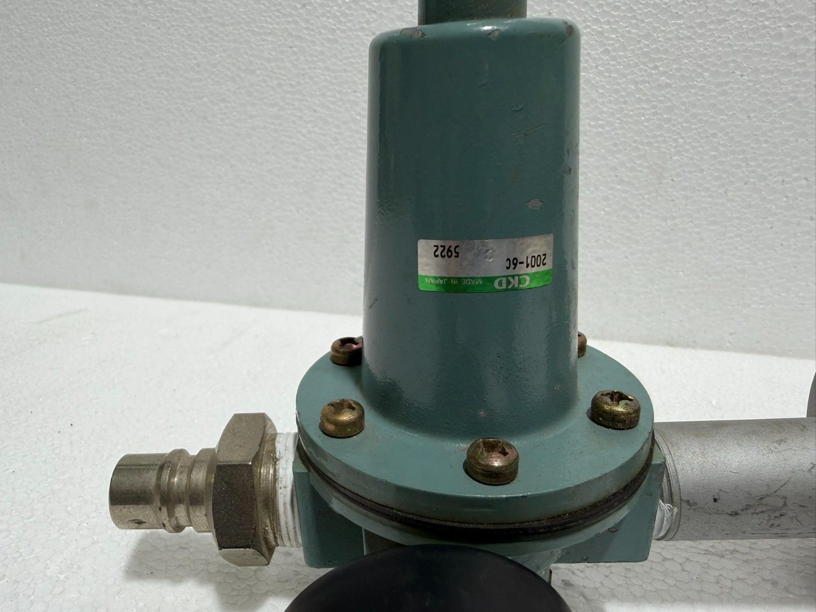 CKD Pressure Regulator Valve w/ Gauge Flanged Industrial Pneumatic Control Valve