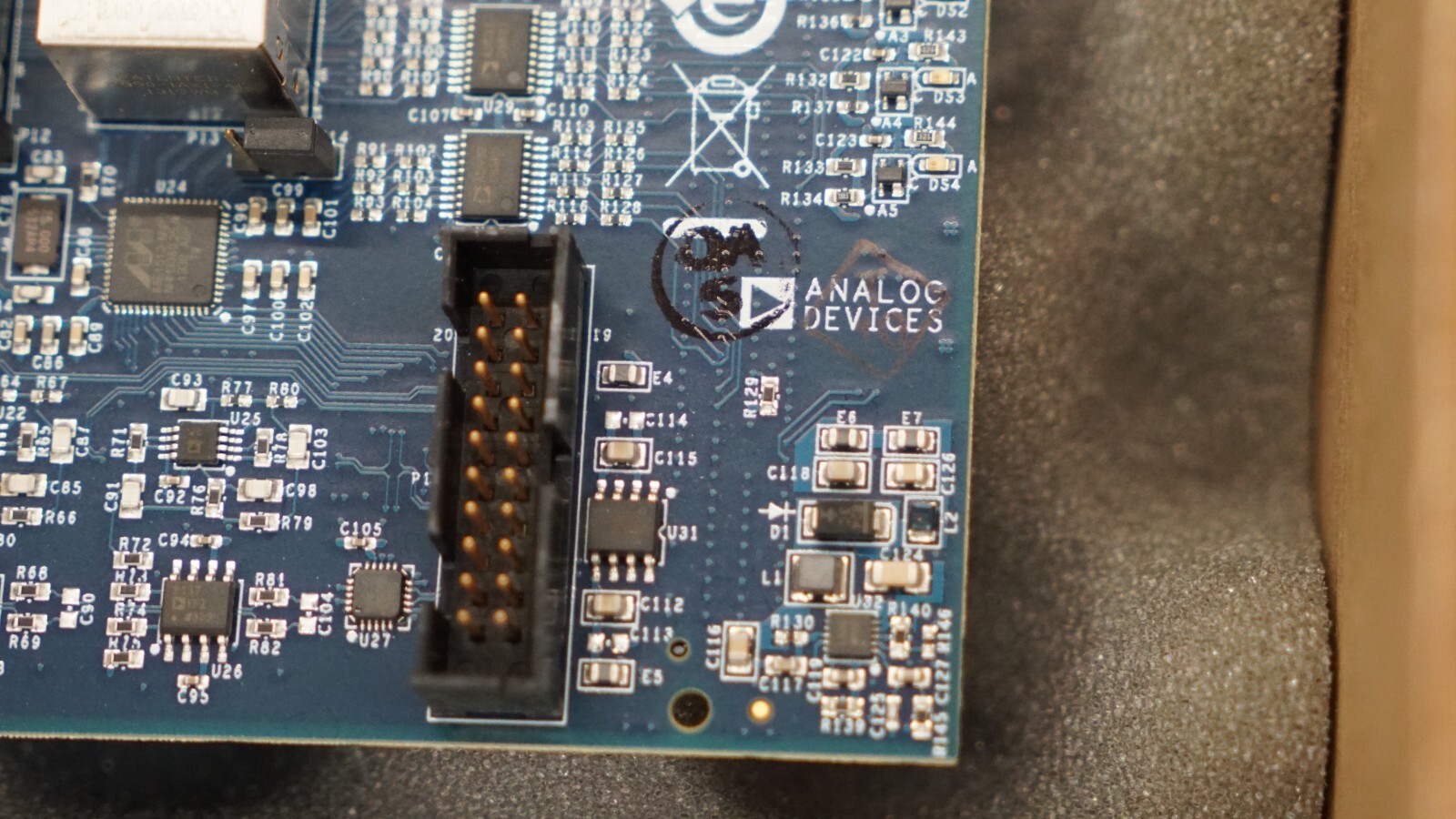 Analog Devices AD-FMCMOTCON2-EBZ Motor Evaluation Board w/ AD-LVDRV2-EBZ Board