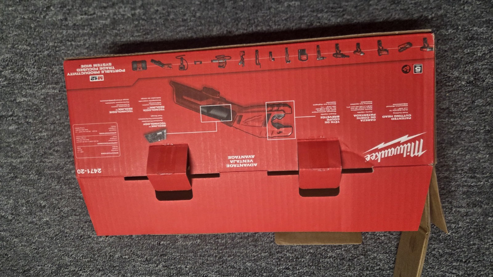 Milwaukee 2471-20 M12 Cordless Copper Tubing Cutter – Tool Only