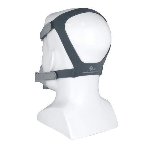Transparent Silicon Full Face Cover Large Size Head Gear Complete Set Free