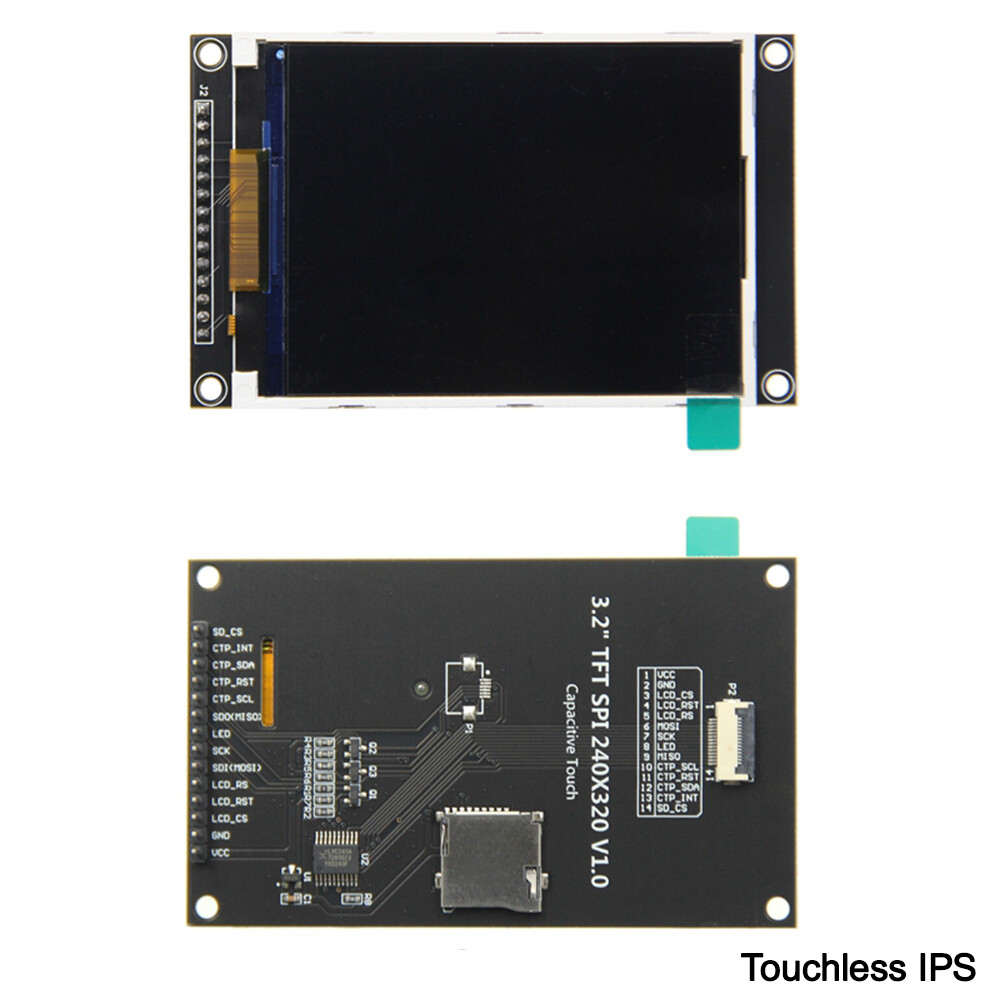 3.2 inch SPI Serial TFT LCD Display Module IPS 240X320 ILI9341V New 1PCS