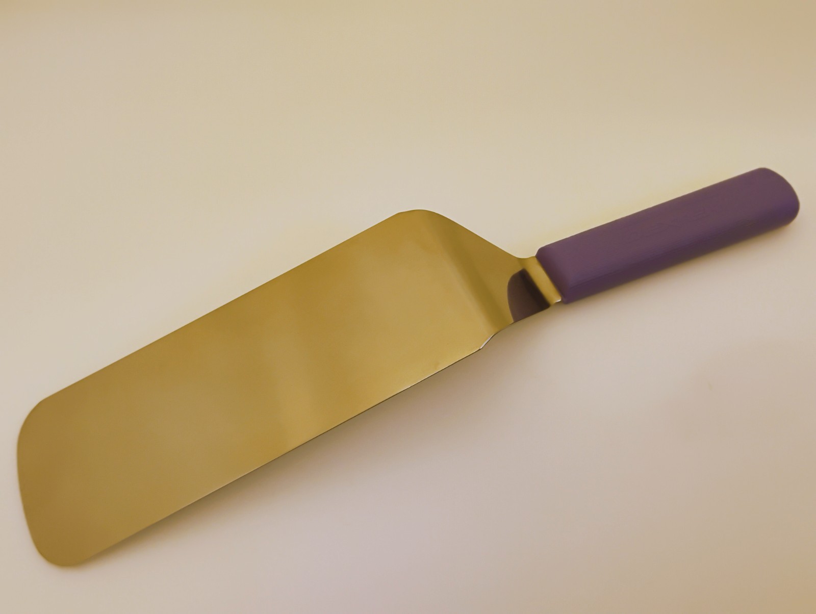 Dexter USA 8X3 Offset Spatula Turner Stainless Semi Flex Purple Handle S286-8