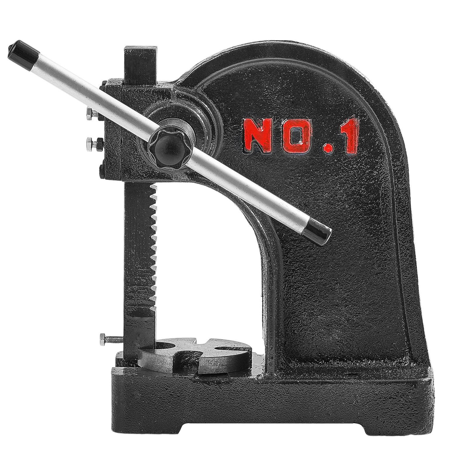 Uimoso Arbor Press 1 Ton Manual Desktop Press Lever Mountable Bearings Cast Iron