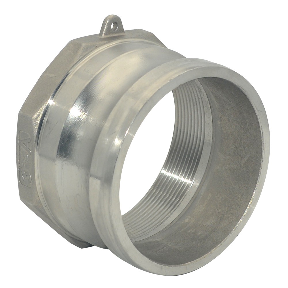 3″ inch Camlock type A male to NPT Female Threaded Adapter Stainless Steel 316