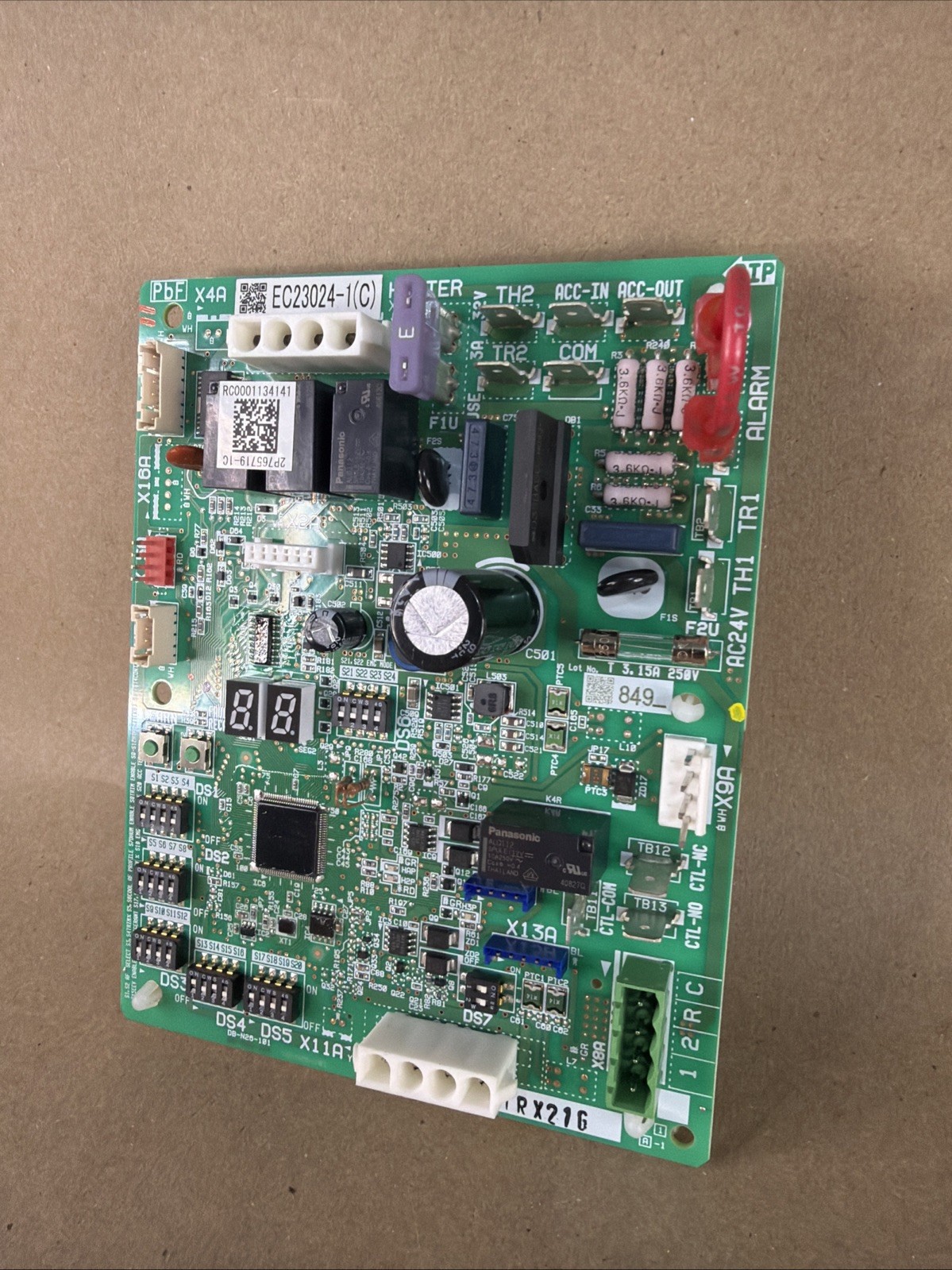 Daikin EC23024-1(C) ECM Motor Heater Control Circuit Board TRY121 (A2)