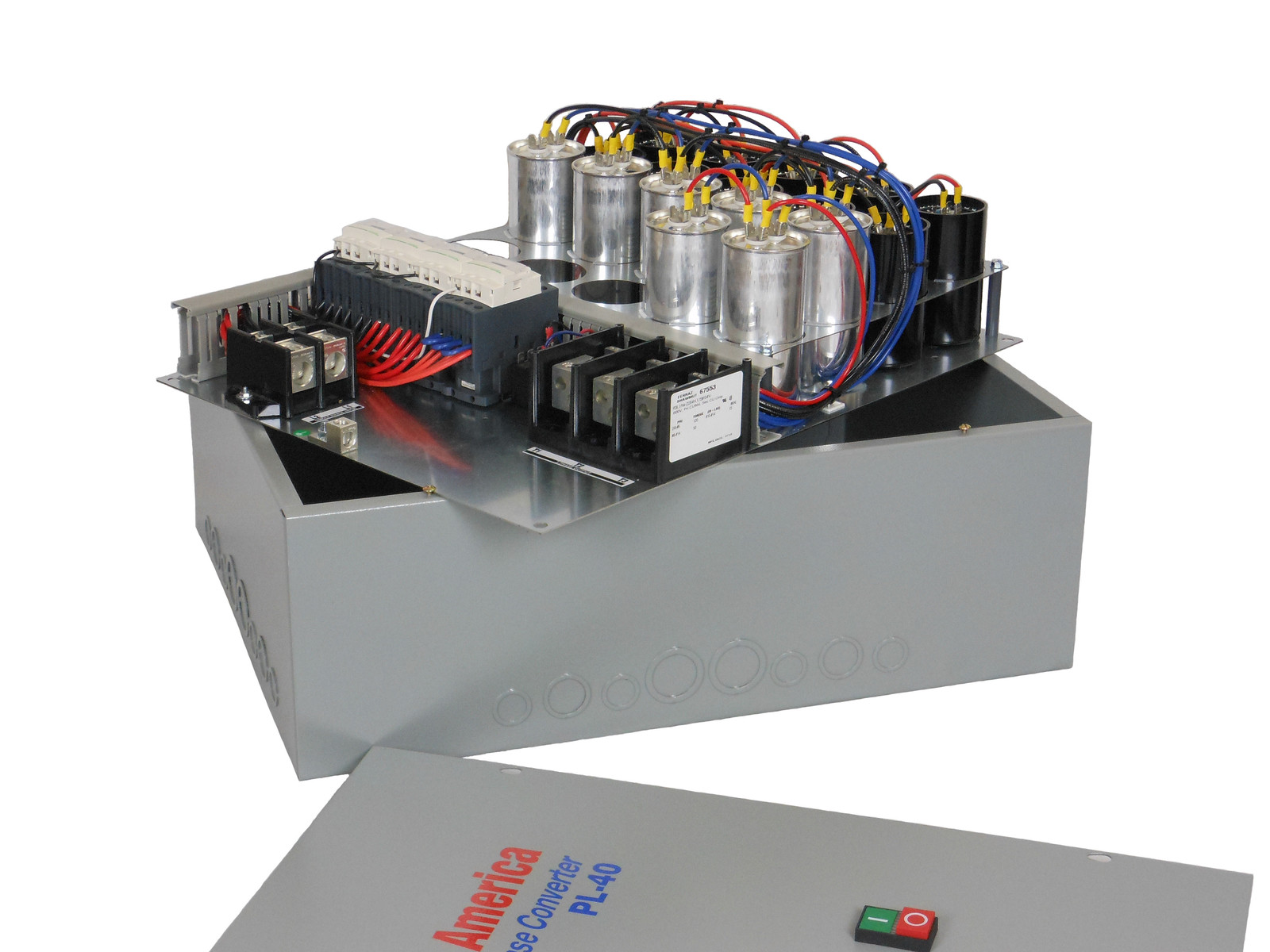 Rotary Phase Converter PL-40 Pro-Line 40HP – Built-In Starter, Made In USA