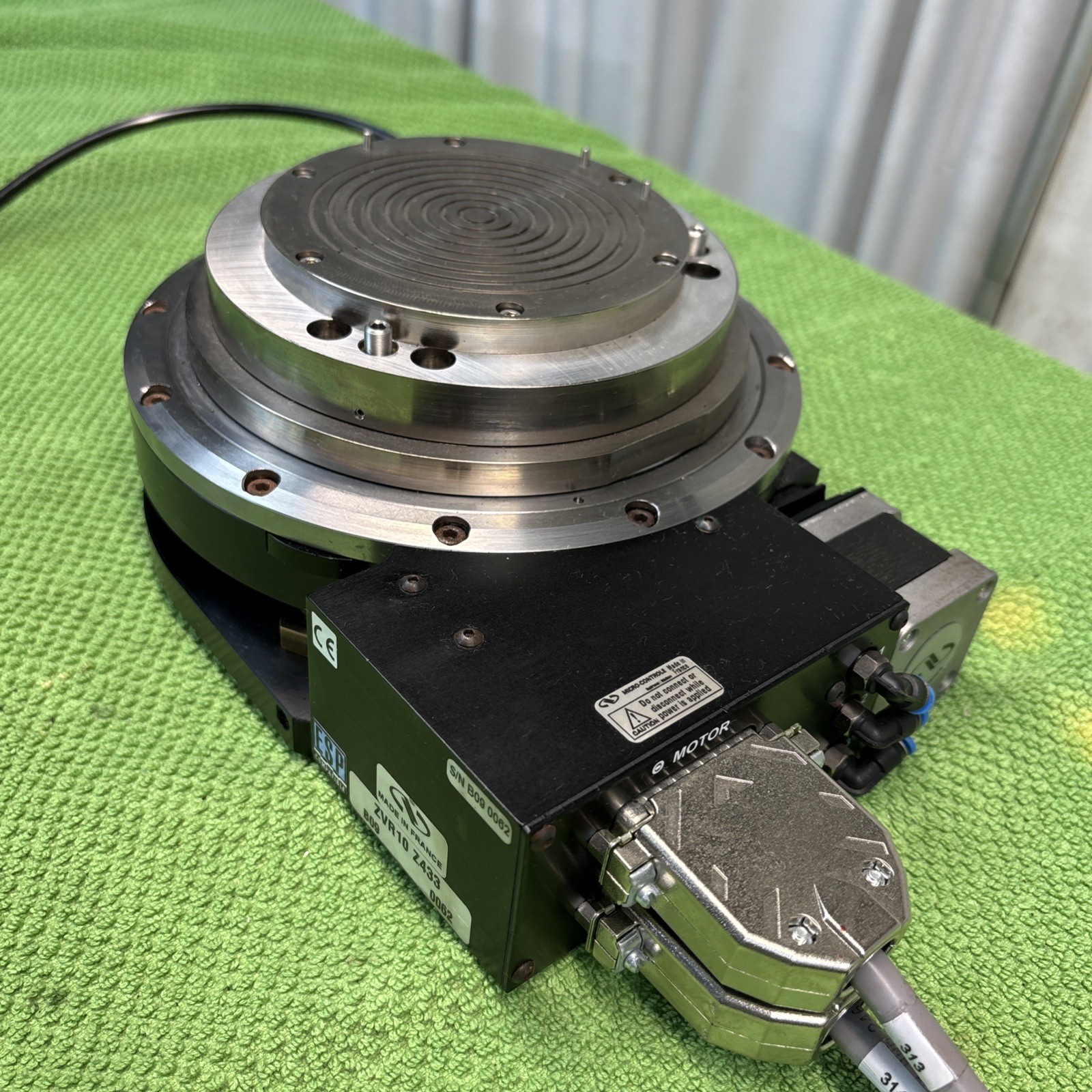 ZVR10 Z433 MOTORIZED AIR STAGE ESP COMPATIBLE SPECTRA PHYSICS / MICRO-CONTROLE
