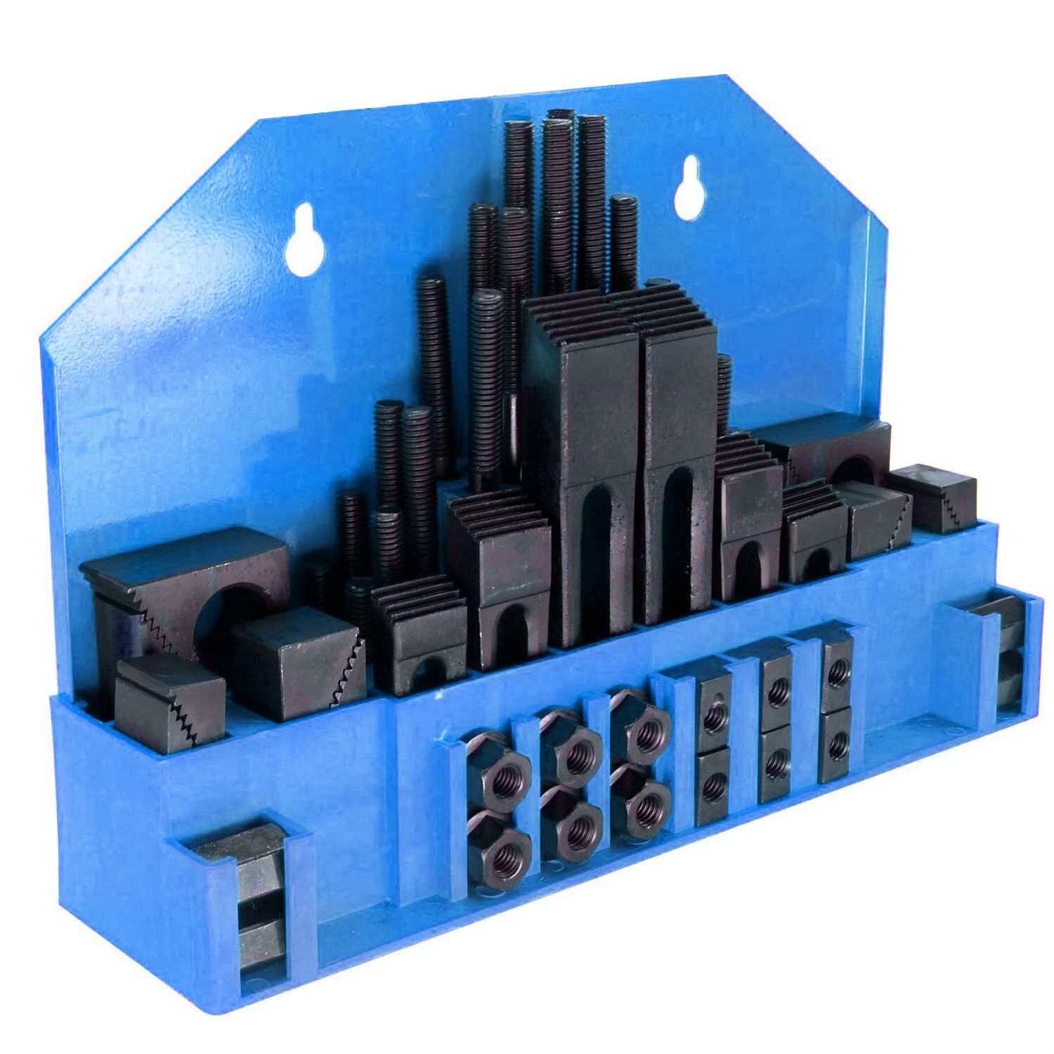HFS(R) 58Pc 5/8″ Slot 1/2″-13 Stud Hold Down Clamp Clamping Set Bridgeport Mill