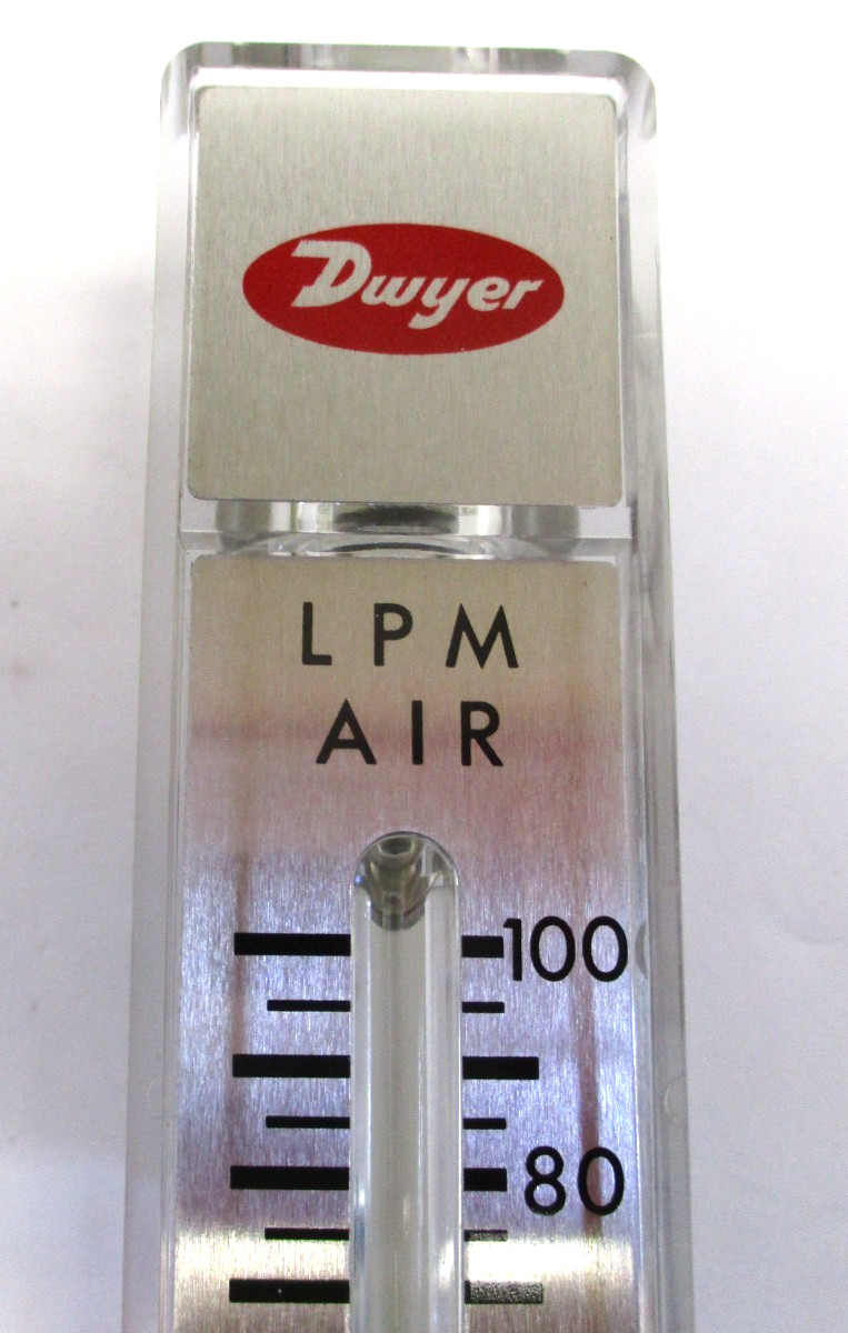 DWYER, RMA-25-SSV, RATE MASTER FLOW METER, 0-100 LPM-AIR , SURPLUS