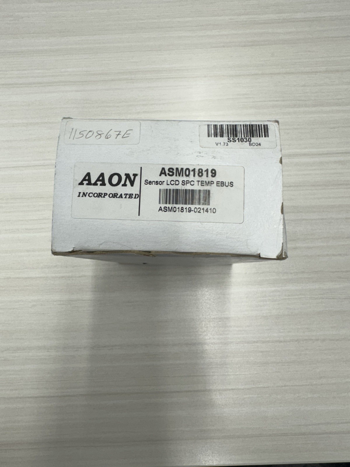 AAON ASM01819 EBUS LCD Digital Wall Mount Space Temp Sensor